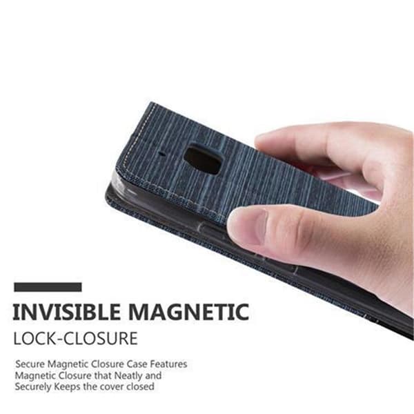 Deksel til HTC ONE M10 Lommebokdeksel med magnetisk lukking, stativfunksjon og kortlomme