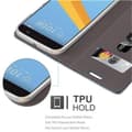 Pikkukuva 4 / 6: HTC ONE M10 Suojakotelo Suojakuori Lompakkokotelo Matkapuhelinkotelo jossa magneettisuljenta, jalusta-toiminto ja korttitasku