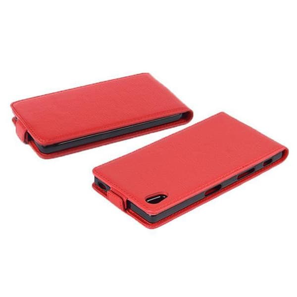 Skyddsfodral för Sony Xperia X Fodral Skal Mobilskydd i flipdesign av texturerat konstläder Case Cover
