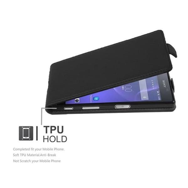 Skyddsfodral för Sony Xperia X Fodral Skal Mobilskydd i flipdesign av texturerat konstläder Case Cover