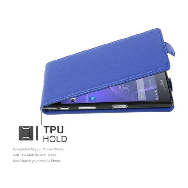 Skyddsfodral för Sony Xperia X Fodral Skal Mobilskydd i flipdesign av texturerat konstläder Case Cover