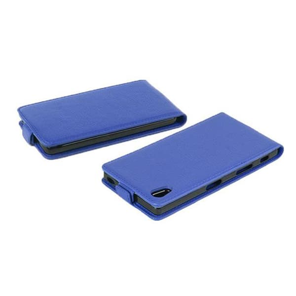 Skyddsfodral för Sony Xperia X Fodral Skal Mobilskydd i flipdesign av texturerat konstläder Case Cover