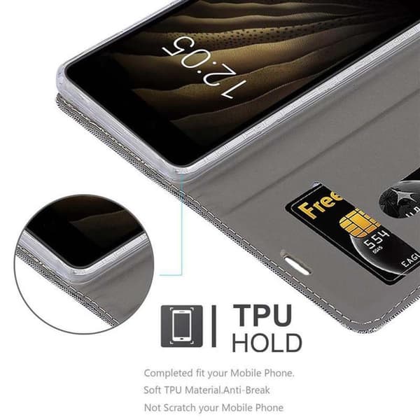 Honor 9 Pungetui Cover Case (Grå)