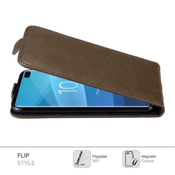 Skyddsfodral för Samsung Galaxy S10 PLUS Fodral Skal i flipdesign med magnetisk stängning Case Cover