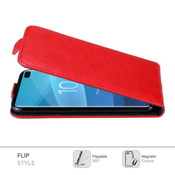 Skyddsfodral för Samsung Galaxy S10 PLUS Fodral Skal i flipdesign med magnetisk stängning Case Cover