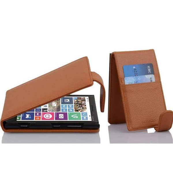 Nokia Lumia 929 / 930 Suojakotelo Suojakuori Lompakkokotelo Matkapuhelinkotelo Teksturoidusta keinonahasta valmistettu flip-muotoiltu suojakotelo