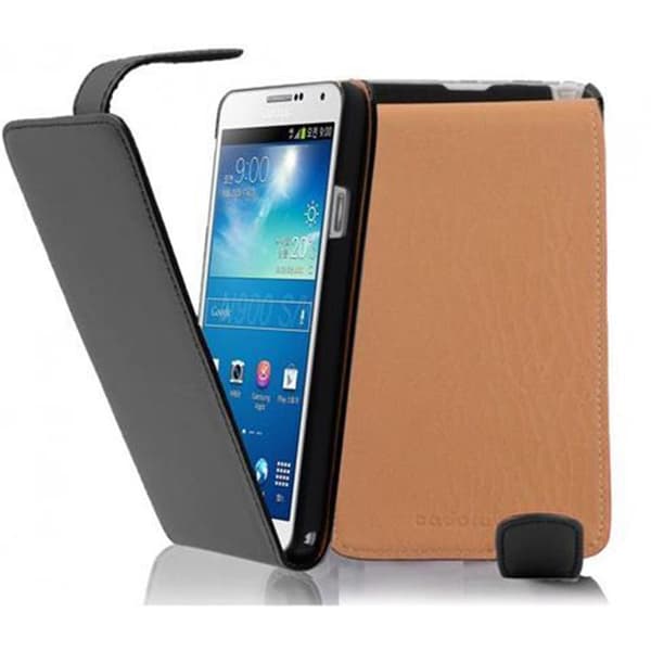 Samsung Galaxy NOTE 3 Skal Fodral i flipdesign Mobilskydd av smidigt konstläder Case Cover