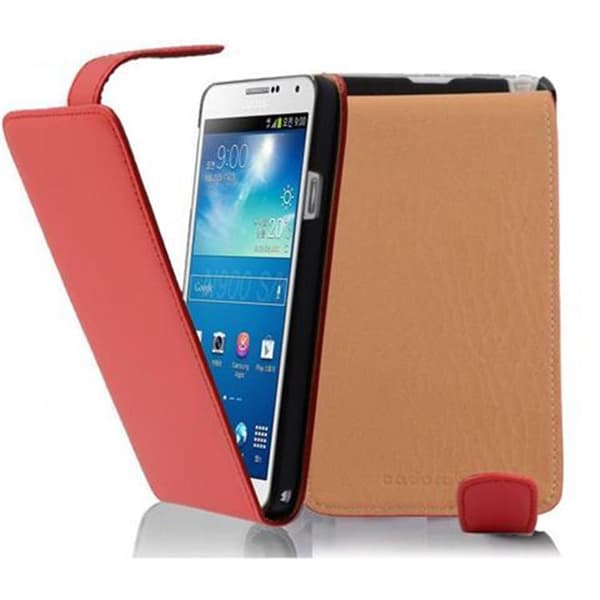 Samsung Galaxy NOTE 3 Skal Fodral i flipdesign Mobilskydd av smidigt konstläder Case Cover