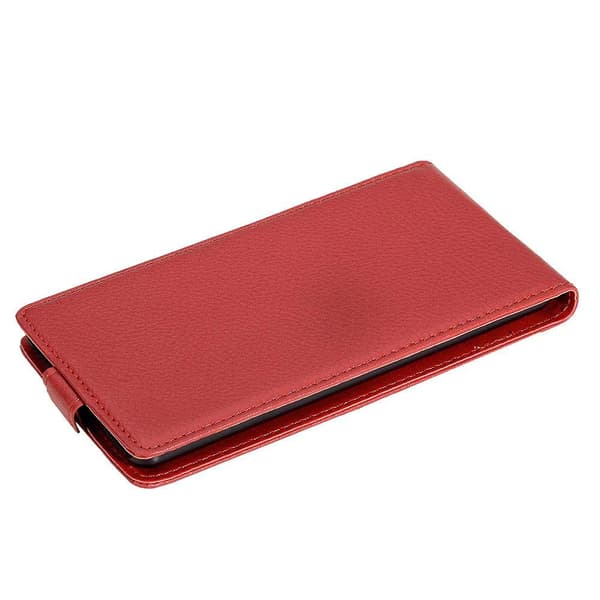 Skyddsfodral för Sony Xperia XZ2 Fodral Skal Mobilskydd i flipdesign av texturerat konstläder Case Cover