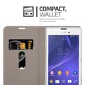 Miniatyrbild 6 av 6: Sony Xperia T3 Skal Plånboksfodral med magnetisk stängning, ståfunktion och kortficka