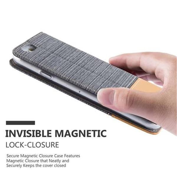 iPhone 6 PLUS / 6S PLUS Suojakotelo Suojakuori Lompakkokotelo Matkapuhelinkotelo jossa magneettisuljenta, jalusta-toiminto ja korttitasku