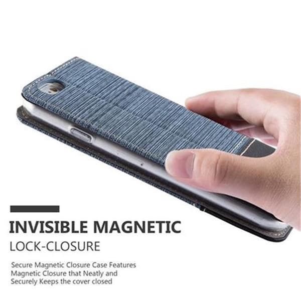 iPhone 6 PLUS / 6S PLUS Suojakotelo Suojakuori Lompakkokotelo Matkapuhelinkotelo jossa magneettisuljenta, jalusta-toiminto ja korttitasku