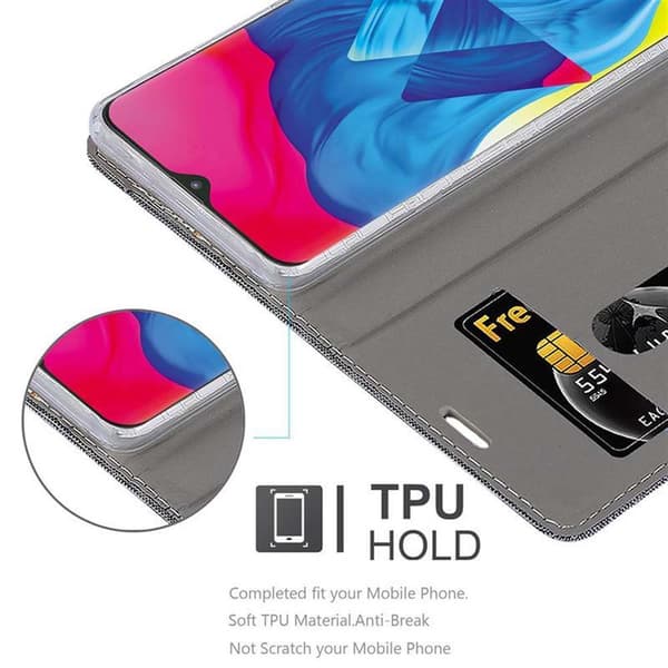 Deksel til Samsung Galaxy A10 / M10 Lommebokdeksel med magnetisk lukking, stativfunksjon og kortlomme