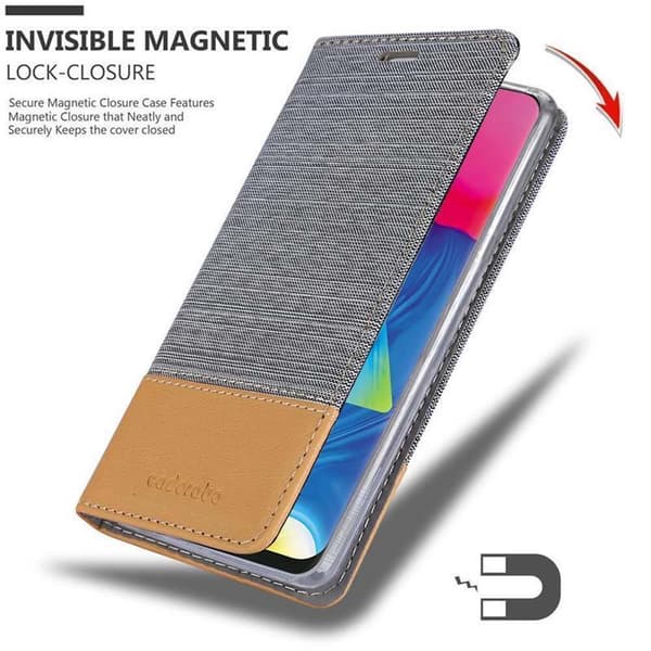Deksel til Samsung Galaxy A10 / M10 Lommebokdeksel med magnetisk lukking, stativfunksjon og kortlomme