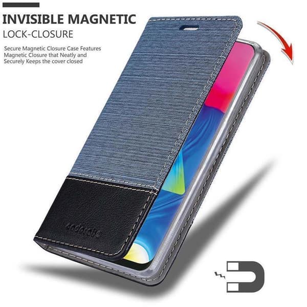 Deksel til Samsung Galaxy A10 / M10 Lommebokdeksel med magnetisk lukking, stativfunksjon og kortlomme