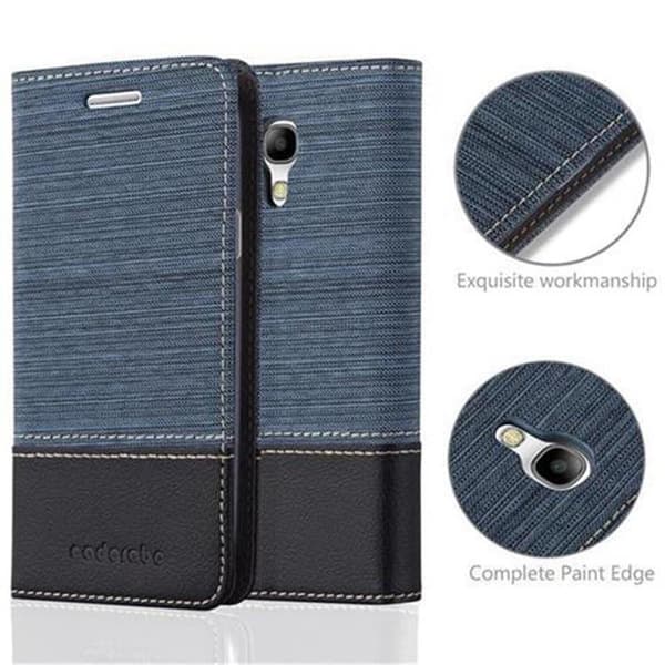 Samsung Galaxy S4 MINI Skal Plånboksfodral med magnetisk stängning, ståfunktion och kortficka