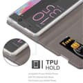 Miniatyrbilde 4 av 6: Deksel til Sony Xperia XA Lommebokdeksel med magnetisk lukking, stativfunksjon og kortlomme