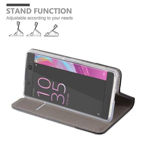 Sony Xperia XA Skal Plånboksfodral med magnetisk stängning, ståfunktion och kortficka