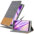 Miniatyrbilde 1 av 6: Deksel til Sony Xperia XA Lommebokdeksel med magnetisk lukking, stativfunksjon og kortlomme