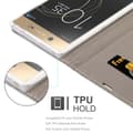 Pikkukuva 4 / 7: Sony Xperia XA1 ULTRA Suojakotelo Suojakuori Lompakkokotelo Matkapuhelinkotelo jossa magneettisuljenta, jalusta-toiminto ja korttitasku