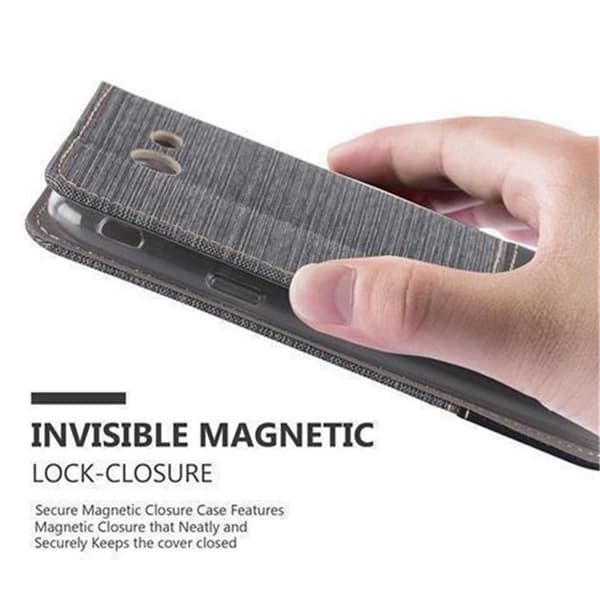 Deksel til Samsung Galaxy J7 2017 US Version Lommebokdeksel med magnetisk lukking, stativfunksjon og kortlomme