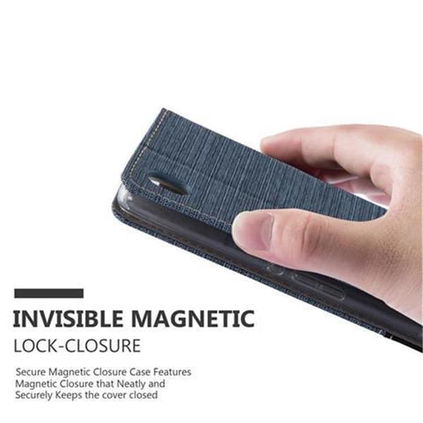 Sony Xperia M4 AQUA Suojakotelo Suojakuori Lompakkokotelo Matkapuhelinkotelo jossa magneettisuljenta, jalusta-toiminto ja korttitasku