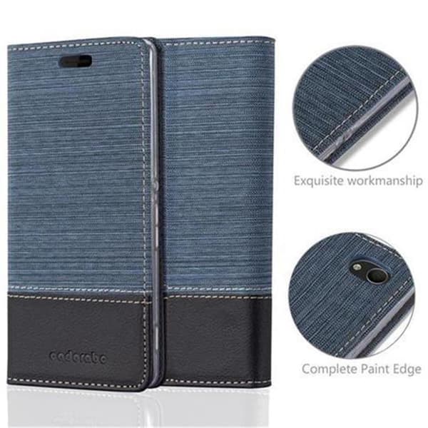 Sony Xperia M4 AQUA Suojakotelo Suojakuori Lompakkokotelo Matkapuhelinkotelo jossa magneettisuljenta, jalusta-toiminto ja korttitasku