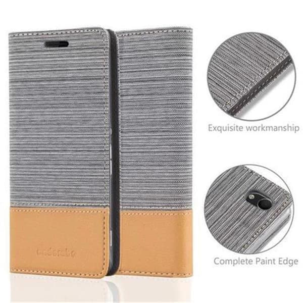Sony Xperia M4 AQUA Suojakotelo Suojakuori Lompakkokotelo Matkapuhelinkotelo jossa magneettisuljenta, jalusta-toiminto ja korttitasku