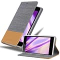 Pikkukuva 1 / 6: Sony Xperia M4 AQUA Suojakotelo Suojakuori Lompakkokotelo Matkapuhelinkotelo jossa magneettisuljenta, jalusta-toiminto ja korttitasku