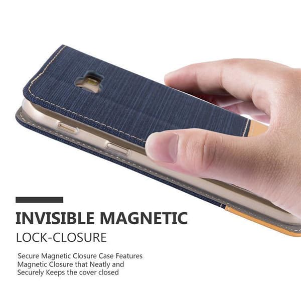 Samsung Galaxy A3 2017 Skal Plånboksfodral med magnetisk stängning, ståfunktion och kortficka