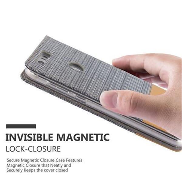 Honor 8 / 8 PREMIUM Skal Plånboksfodral med magnetisk stängning, ståfunktion och kortficka