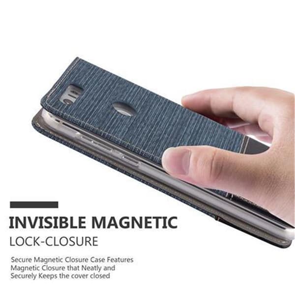 Honor 8 / 8 PREMIUM Suojakotelo Suojakuori Lompakkokotelo Matkapuhelinkotelo jossa magneettisuljenta, jalusta-toiminto ja korttitasku