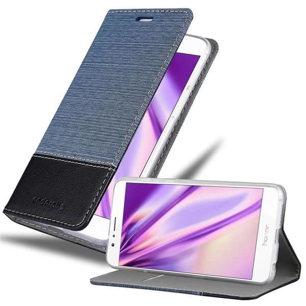 Honor 8 / 8 PREMIUM Suojakotelo Suojakuori Lompakkokotelo Matkapuhelinkotelo jossa magneettisuljenta, jalusta-toiminto ja korttitasku