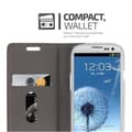 Miniatyrbilde 4 av 7: Deksel til Samsung Galaxy S3 / S3 NEO Lommebokdeksel med magnetisk lukking, stativfunksjon og kortlomme