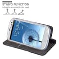 Miniatyrbilde 5 av 7: Deksel til Samsung Galaxy S3 / S3 NEO Lommebokdeksel med magnetisk lukking, stativfunksjon og kortlomme