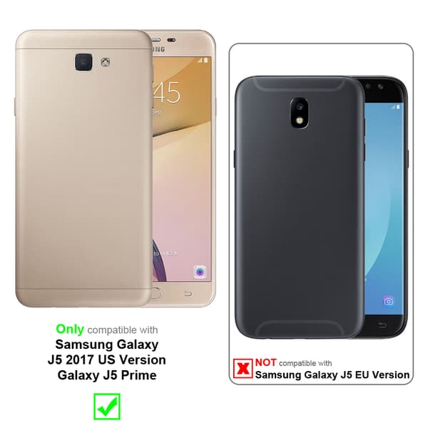 Samsung Galaxy J5 2017 US Version Skal Plånboksfodral med magnetisk stängning, ståfunktion och kortficka