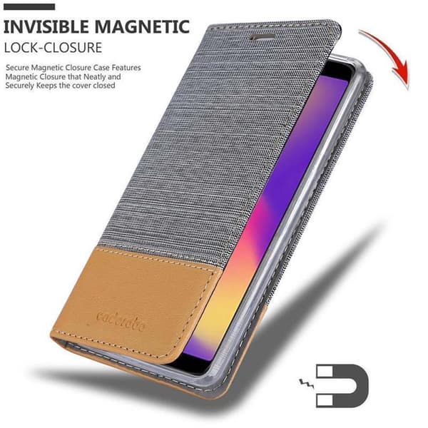 ZTE Nubia N3 Skal Plånboksfodral med magnetisk stängning, ståfunktion och kortficka