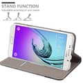 Pikkukuva 5 / 7: Samsung Galaxy A7 2016 Suojakotelo Suojakuori Lompakkokotelo Matkapuhelinkotelo jossa magneettisuljenta, jalusta-toiminto ja korttitasku