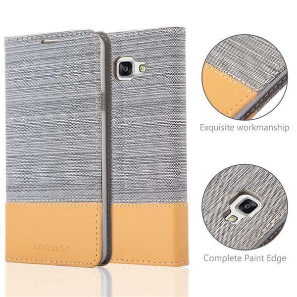 Samsung Galaxy A7 2016 Skal Plånboksfodral med magnetisk stängning, ståfunktion och kortficka