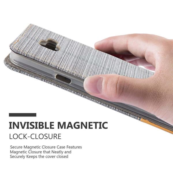 Samsung Galaxy A7 2016 Skal Plånboksfodral med magnetisk stängning, ståfunktion och kortficka
