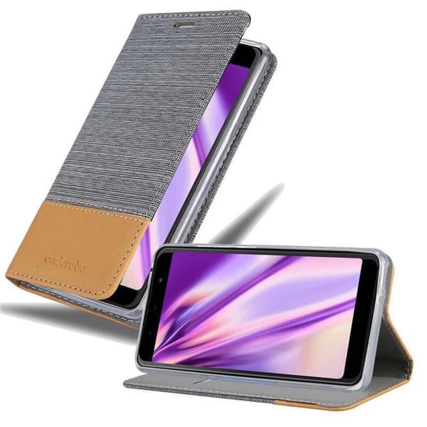 WIKO VIEW MAX Skal Plånboksfodral med magnetisk stängning, ståfunktion och kortficka