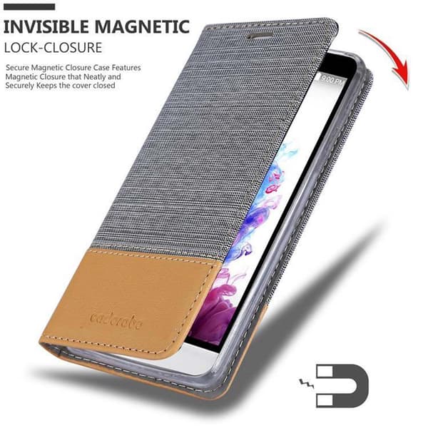 LG G3 MINI / G3 S Suojakotelo Suojakuori Lompakkokotelo Matkapuhelinkotelo jossa magneettisuljenta, jalusta-toiminto ja korttitasku
