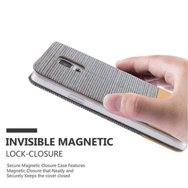 Samsung Galaxy NOTE 4 Skal Plånboksfodral med magnetisk stängning, ståfunktion och kortficka