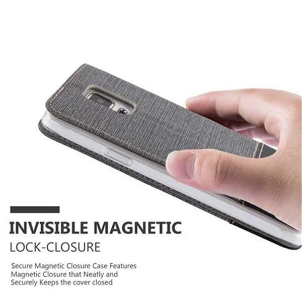 Samsung Galaxy NOTE 4 Skal Plånboksfodral med magnetisk stängning, ståfunktion och kortficka