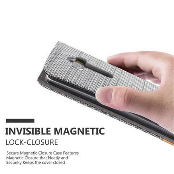 Deksel til LG G4 / G4 PLUS Lommebokdeksel med magnetisk lukking, stativfunksjon og kortlomme