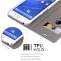 Pikkukuva 5 / 7: Sony Xperia Z3 Suojakotelo Suojakuori Lompakkokotelo Matkapuhelinkotelo jossa magneettisuljenta, jalusta-toiminto ja korttitasku