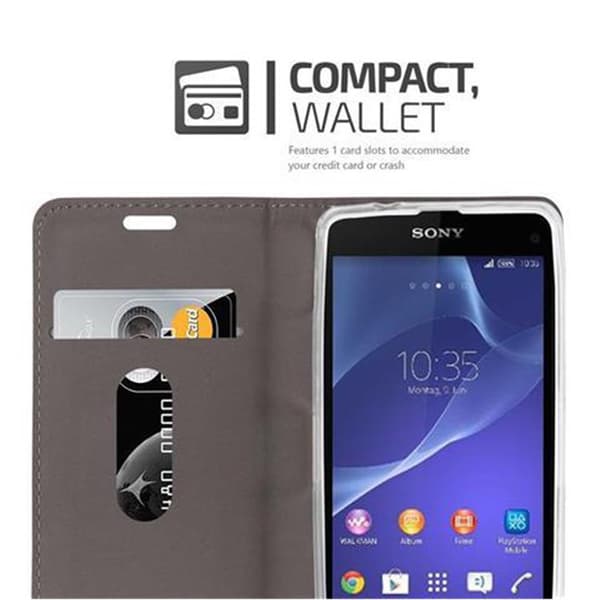 Sony Xperia Z1 COMPACT Pungetui Cover Case ()