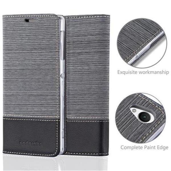 Sony Xperia Z1 Skal Plånboksfodral med magnetisk stängning, ståfunktion och kortficka