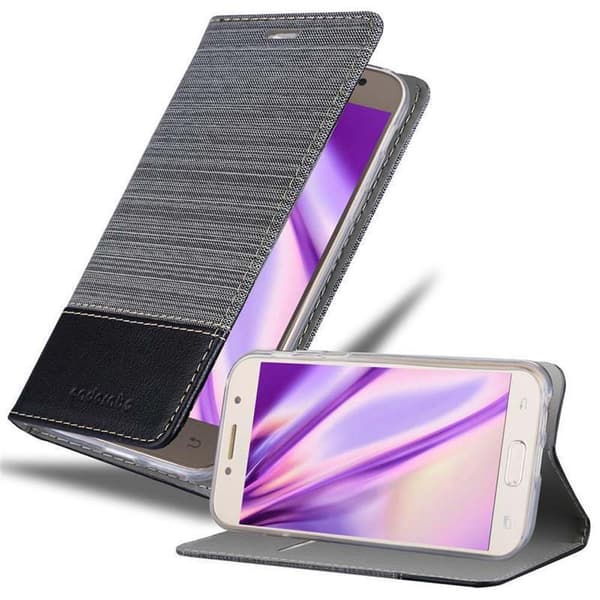 Deksel til Samsung Galaxy A7 2017 Lommebokdeksel med magnetisk lukking, stativfunksjon og kortlomme