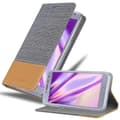 Miniatyrbilde 1 av 8: Deksel til Samsung Galaxy J4 2018 Lommebokdeksel med magnetisk lukking, stativfunksjon og kortlomme